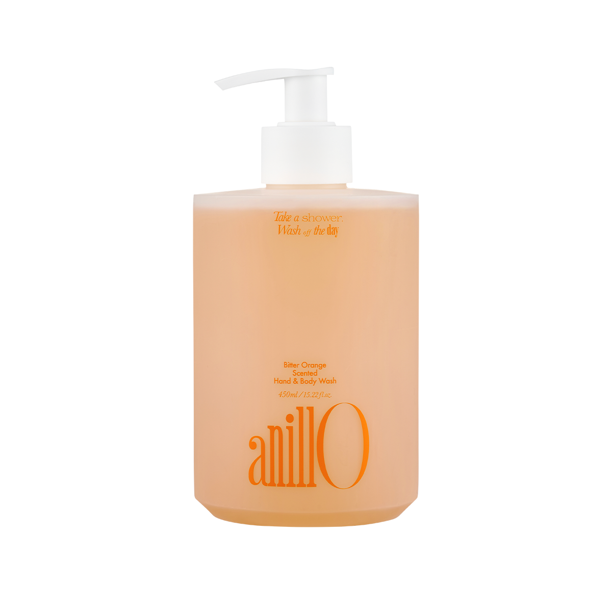 AnillO Bitter Orange Scented Hand & Body Wash – kūno ir rankų prausiklis, 450 ml