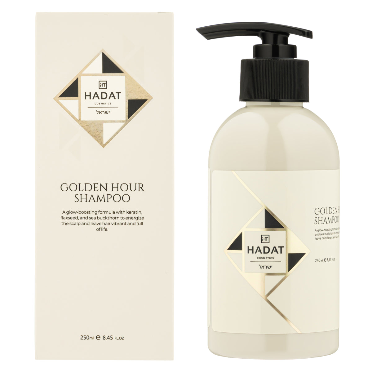 Hadat Cosmetics Golden Hour šampūnas dažytiems ir šviesintiems plaukams, 250 ml