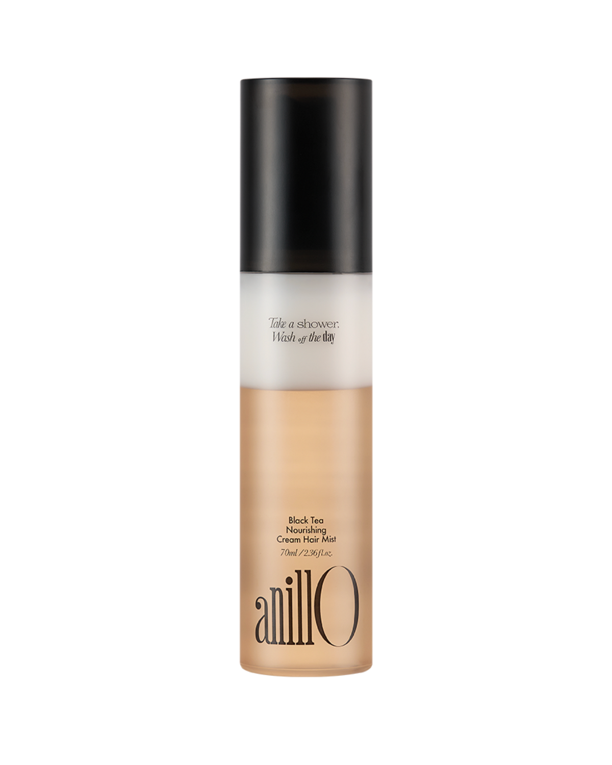 AnillO Black Tea Nourishing Cream Hair Mist – maitinantis kreminis plaukų purškiklis, 70 ml