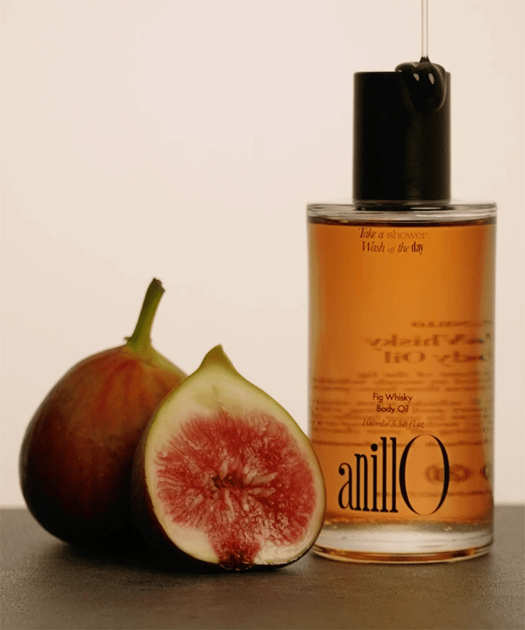 AnillO Fig Whisky Body Oil – kūno aliejus su figomis, 100 ml