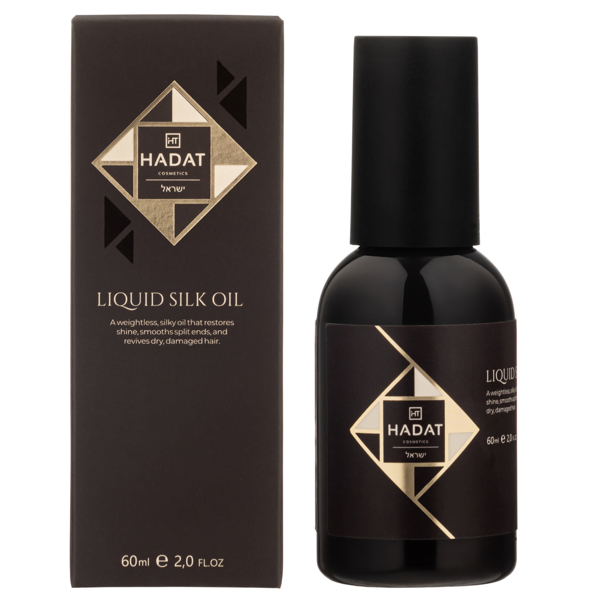 Hadat Cosmetics Liquid Silk Oil plaukų aliejus, 60 ml