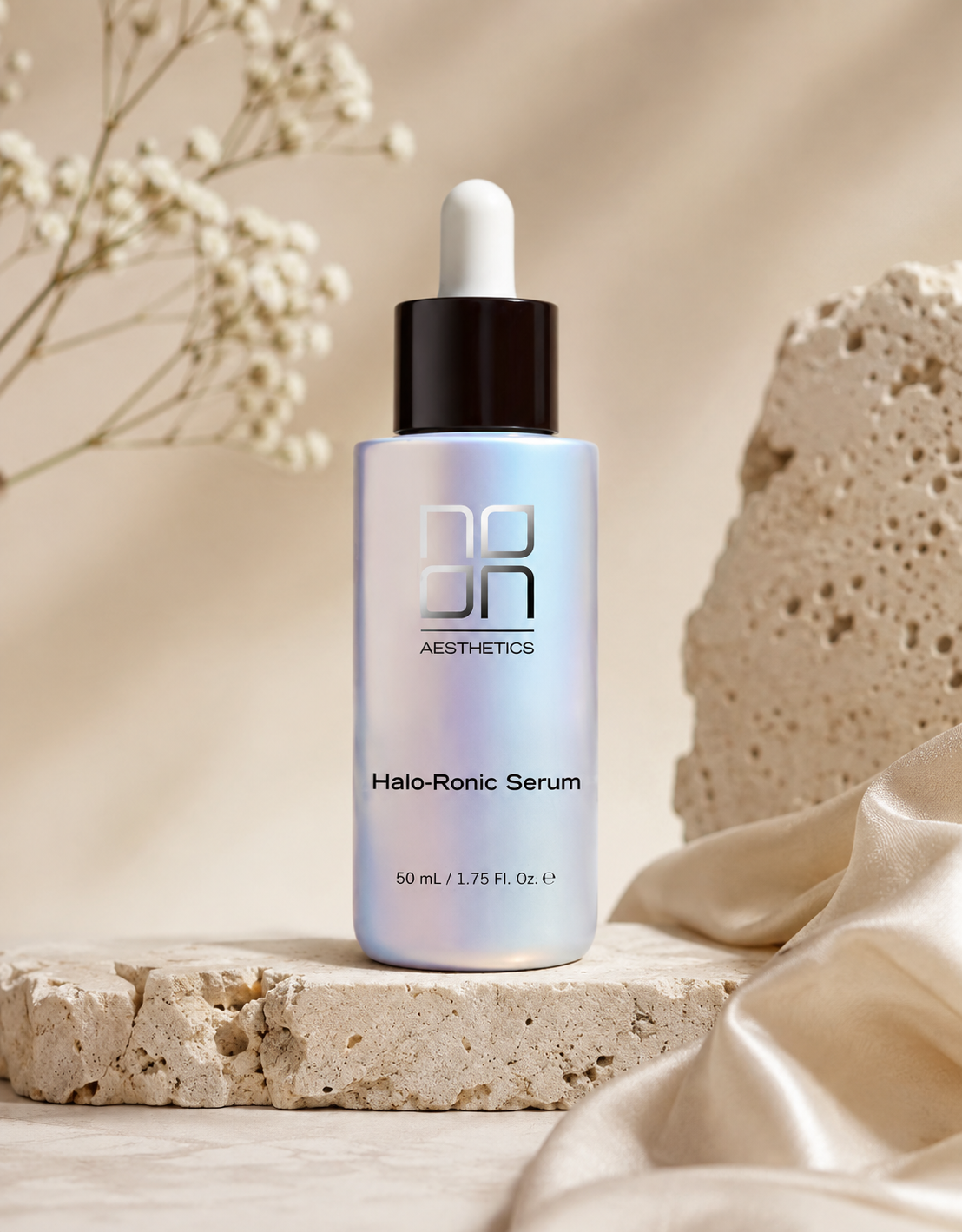 Noon Aesthetics Halo-Ronic drėkinantis veido serumas, 50 ml