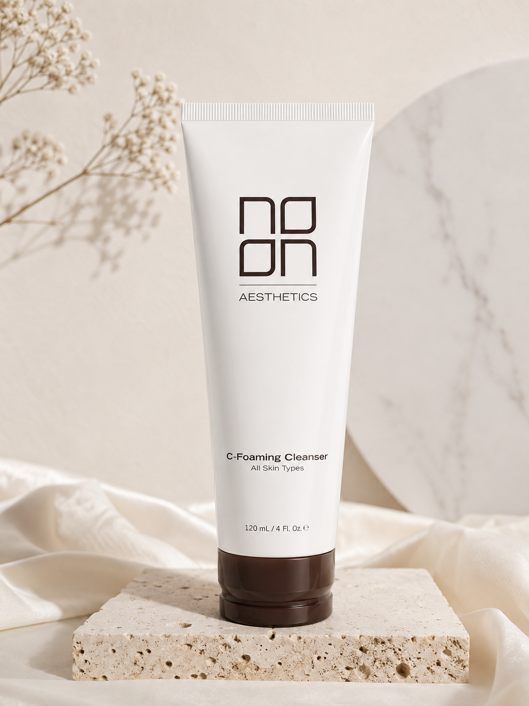 Noon Aesthetics C-Cleanser valomosios putos, 120 ml