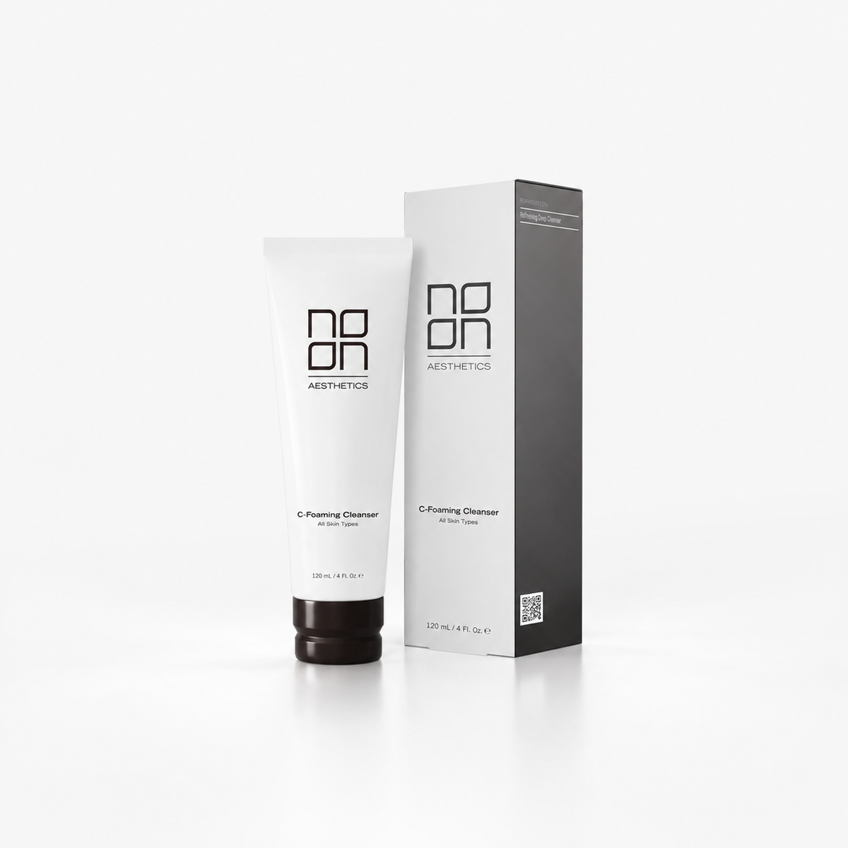 Noon Aesthetics C-Cleanser valomosios putos, 120 ml