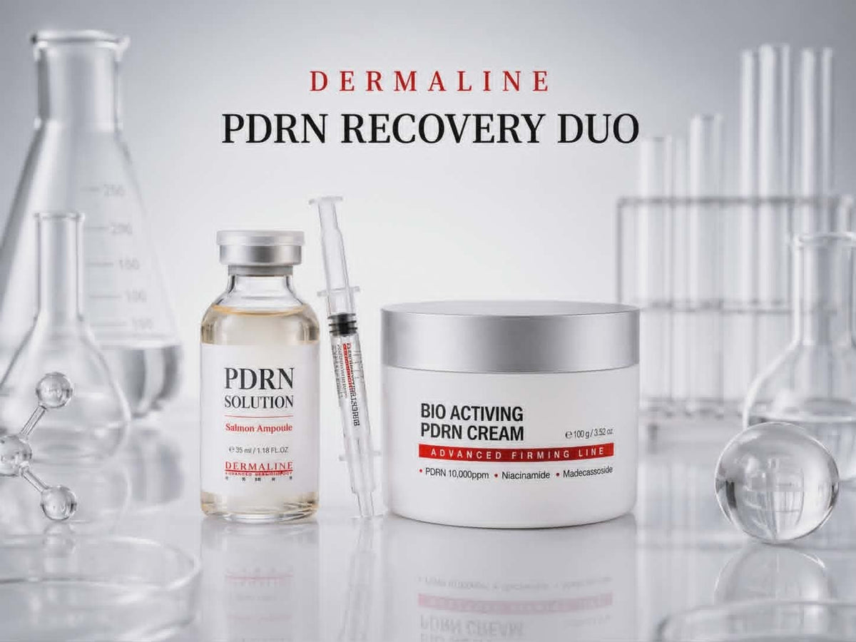 Dermaline PDRN regeneruojantis odos priežiūros duetas – Recovery Duo