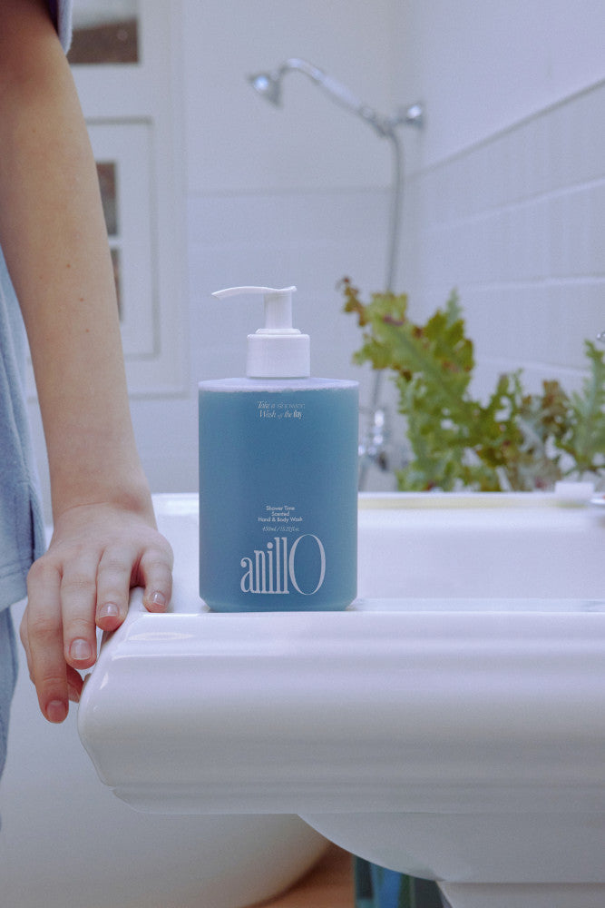 AnillO Shower Time Scented Hand & Body Wash – kūno ir rankų prausiklis, 450 ml
