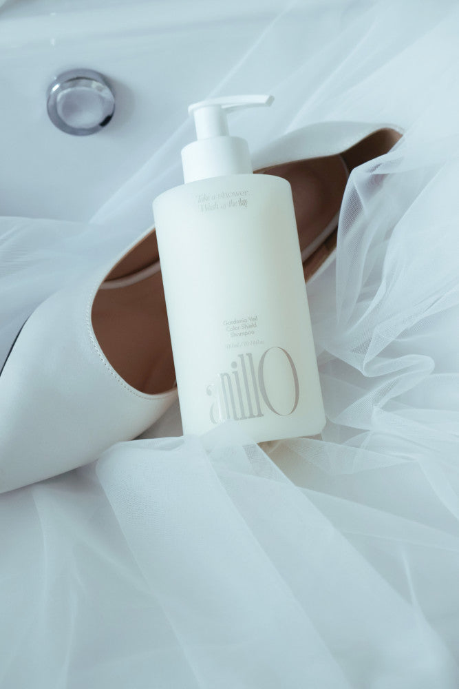 AnillO Gardenia Veil spalvą saugantis šampūnas dažytiems plaukams, 300 ml