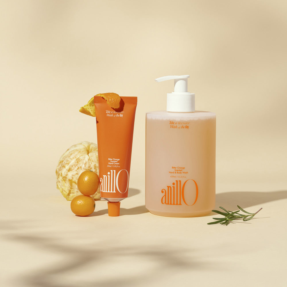 AnillO Bitter Orange Scented Hand & Body Wash – kūno ir rankų prausiklis, 450 ml