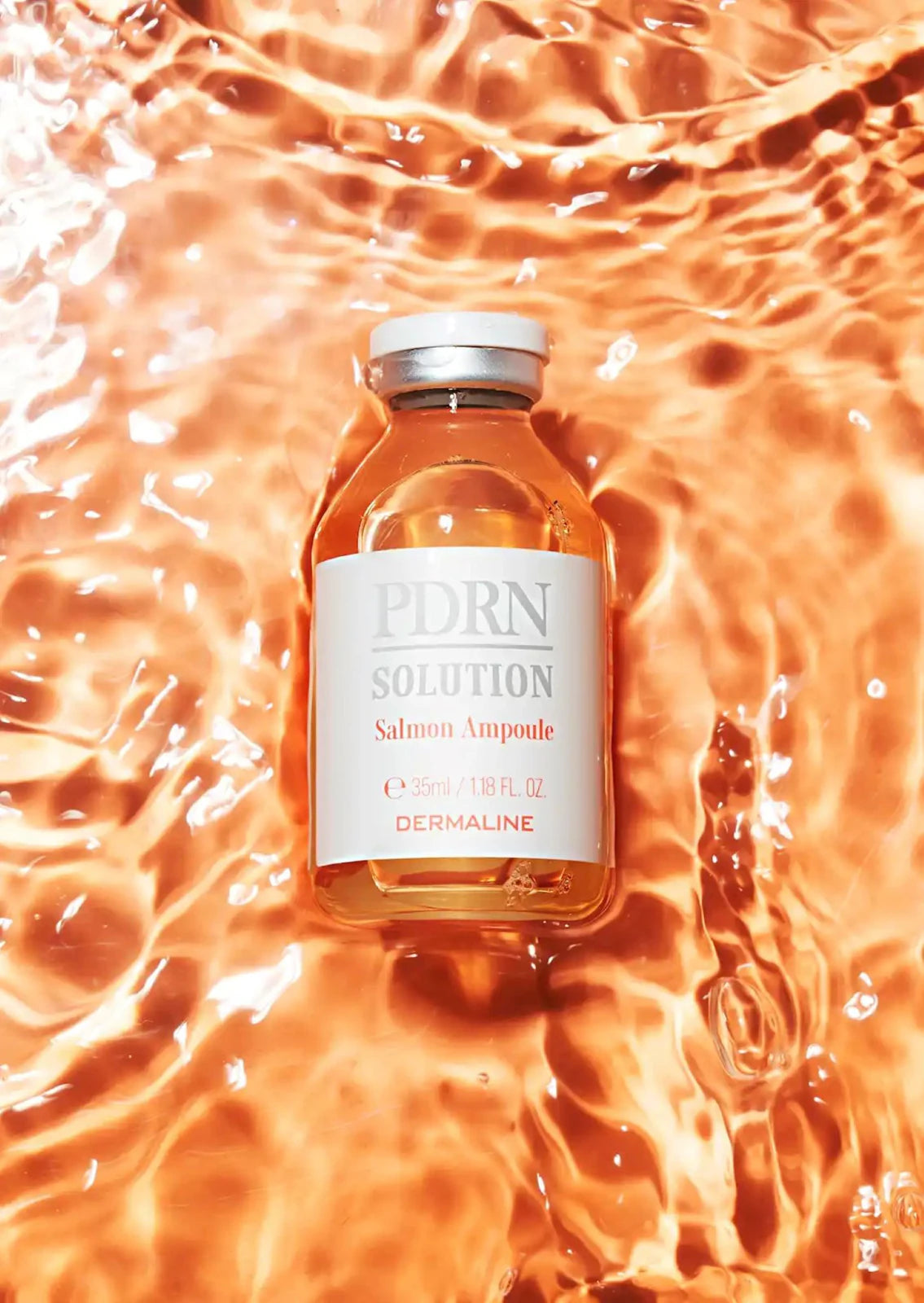 Dermaline PDRN Solution Salmon Ampoule dvigubo poveikio regeneruojanti ir stangrinanti ampulė su PDRN, 30 g