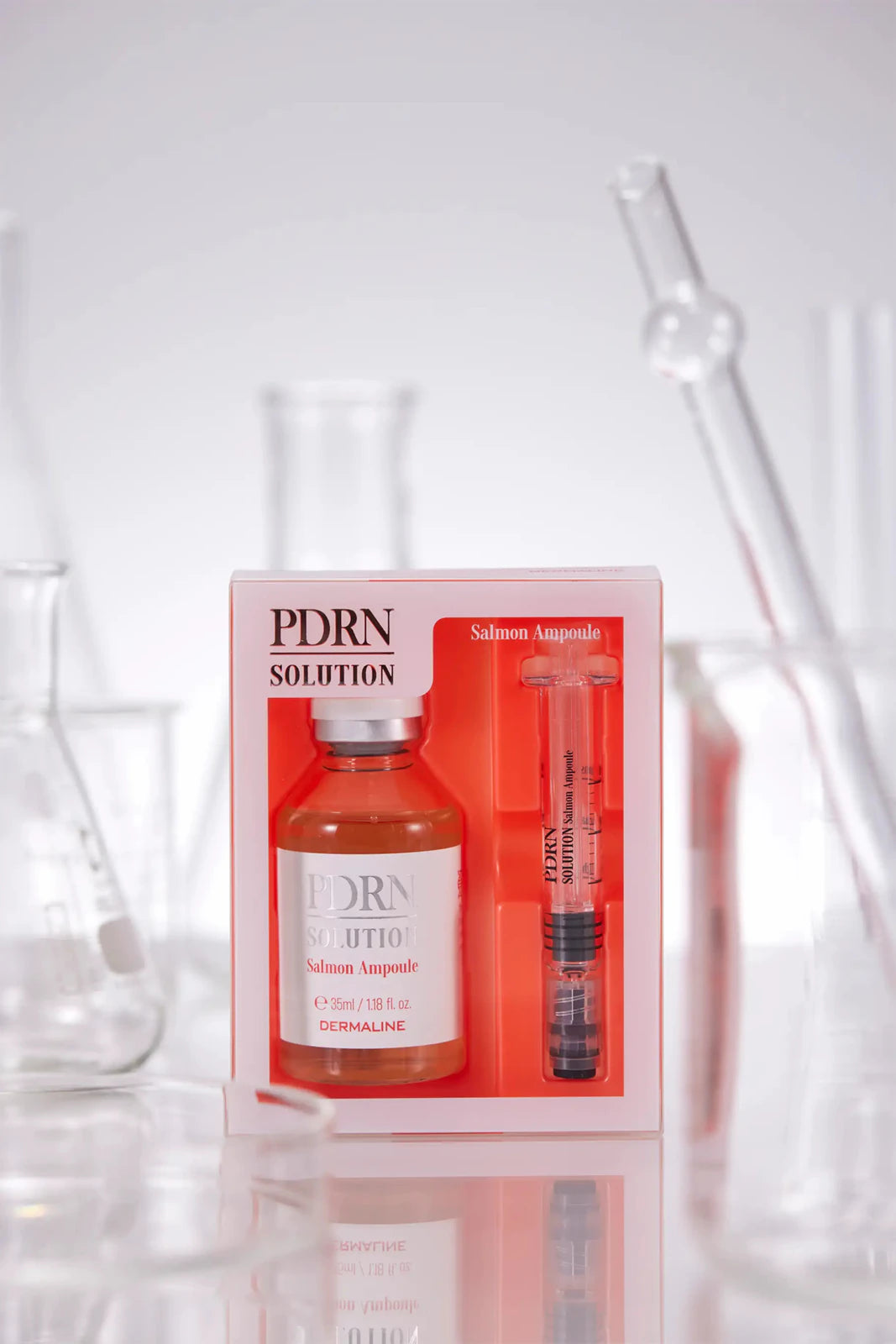Dermaline PDRN Solution Salmon Ampoule dvigubo poveikio regeneruojanti ir stangrinanti ampulė su PDRN, 30 g