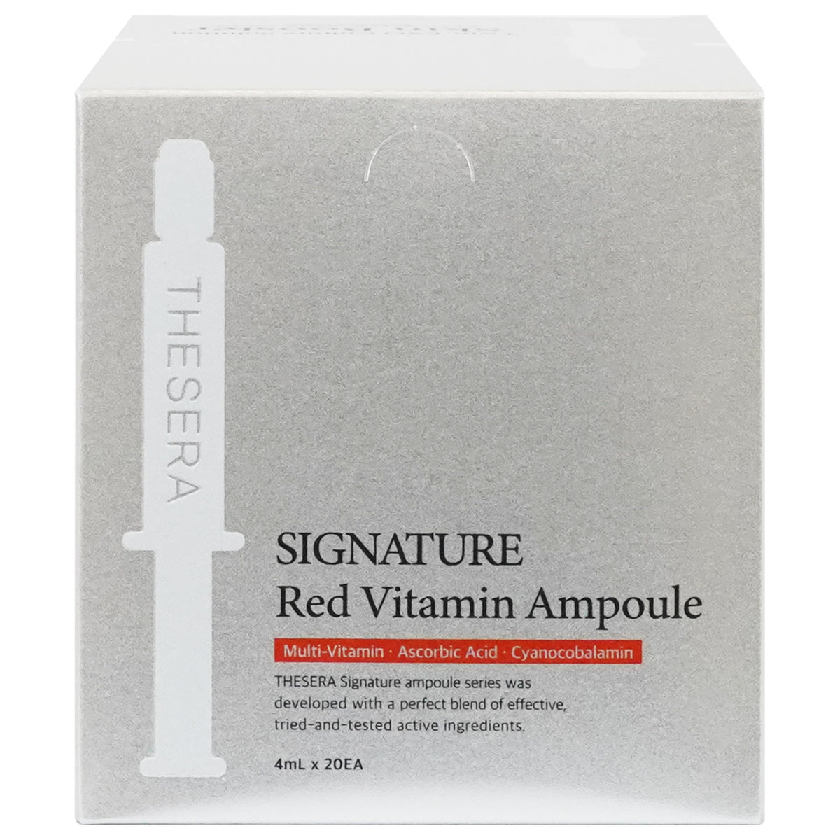 Thesera Signature Red Vitamin šviesinančios ir skaistinančios egzosomų ampulės, 20x4 ml