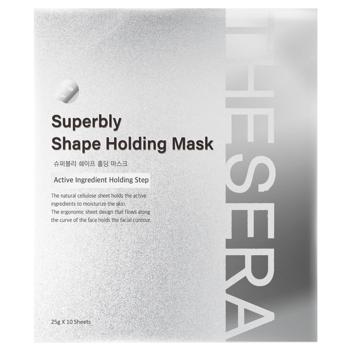 Thesera Superbly Shape Holding stangrinanti lakštinė kaukė, 10x25 g
