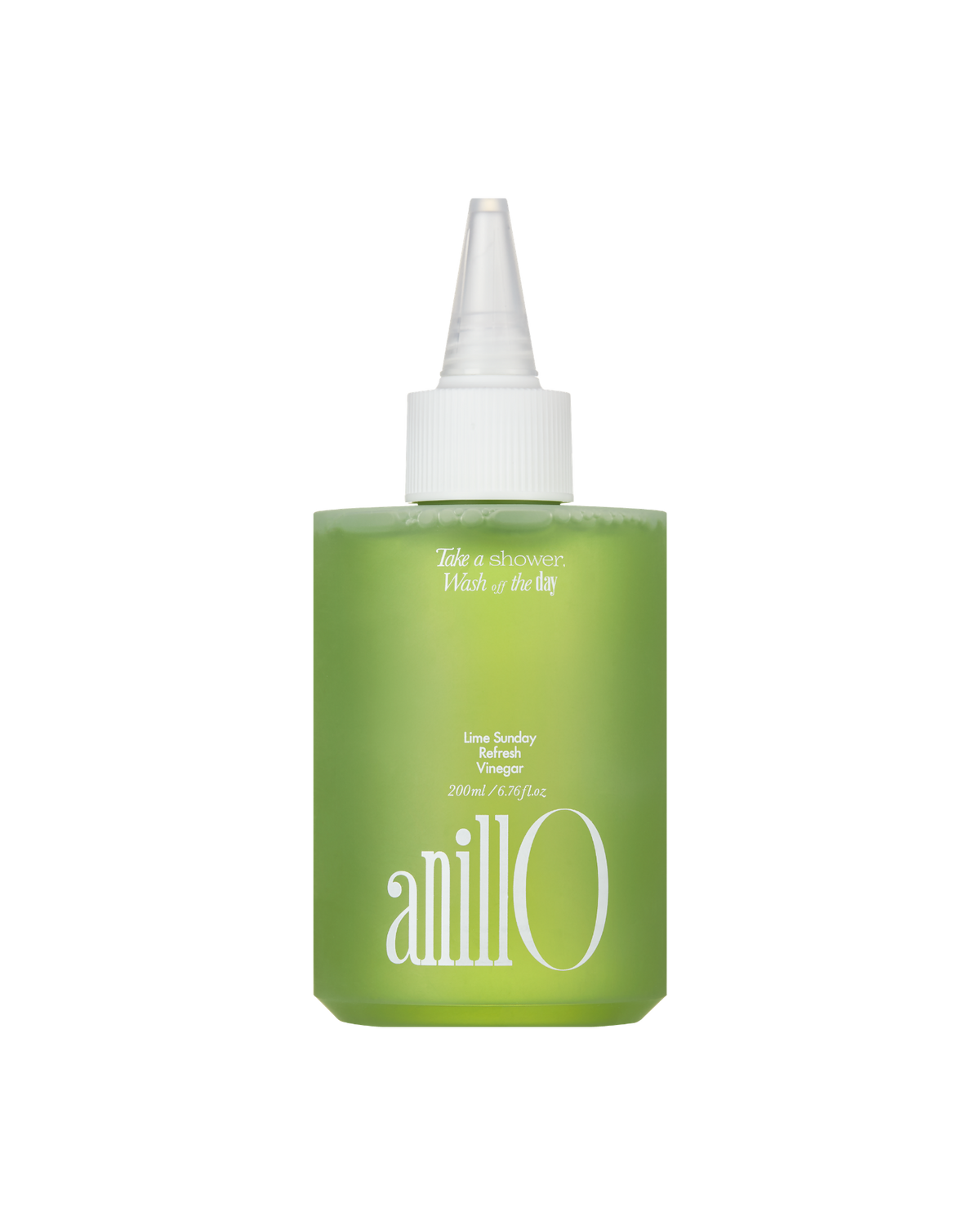 AnillO Lime Sunday Refresh Hair Vinegar – gaivinantis plaukų actas (skalavimo priemonė), 200 ml