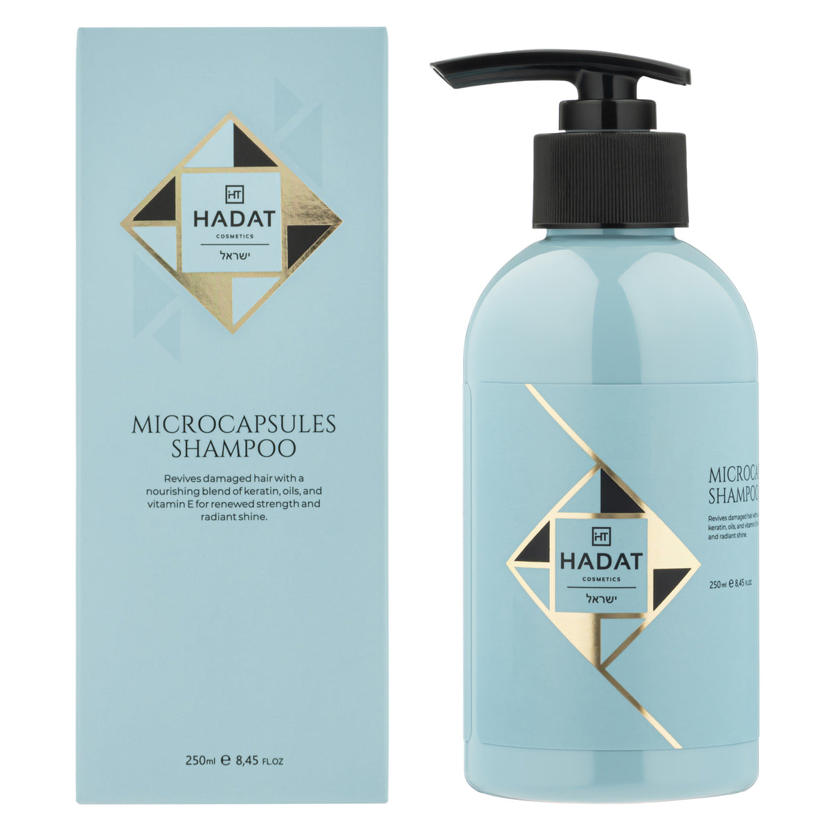 Hadat Cosmetics Microcapsules mikrokapsulių šampūnas, 250 ml