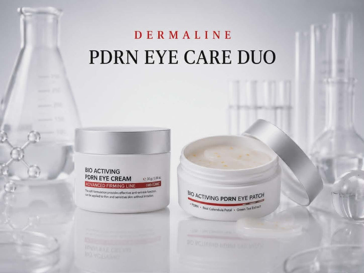 Dermaline PDRN regeneruojanti paakių odos sistema Eye Care Duo