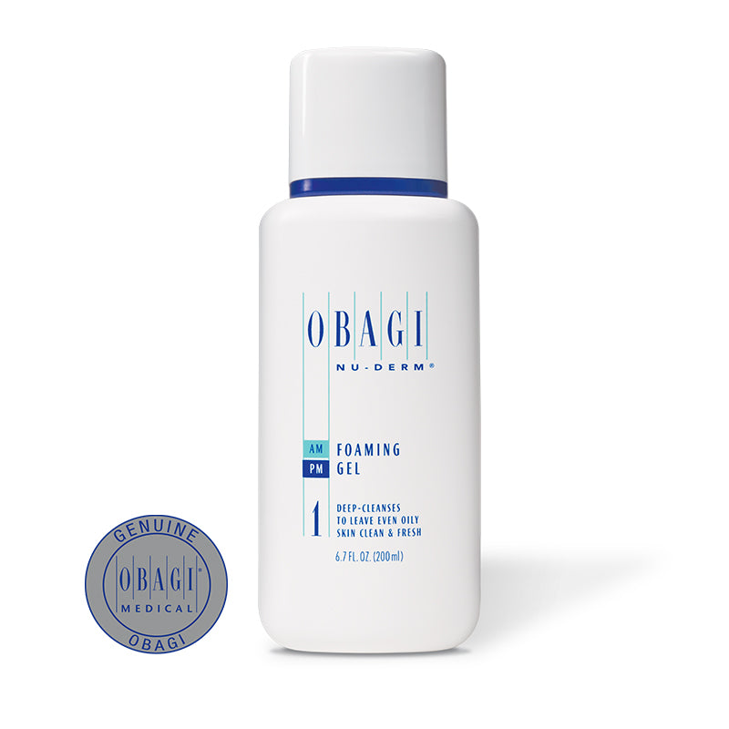Obagi Medical Nu-Derm veido prausiklis – putojantis gelis, 200 ml
