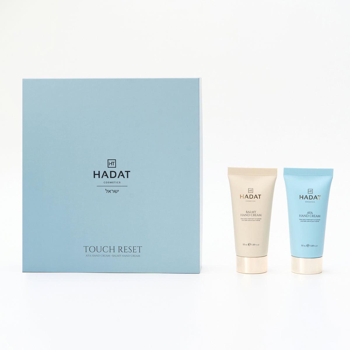 Hadat Cosmetics Touch Reset rankų kremų rinkinys
