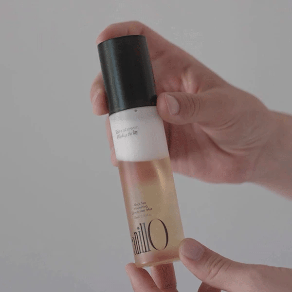 AnillO Black Tea Nourishing Cream Hair Mist – maitinantis kreminis plaukų purškiklis, 70 ml