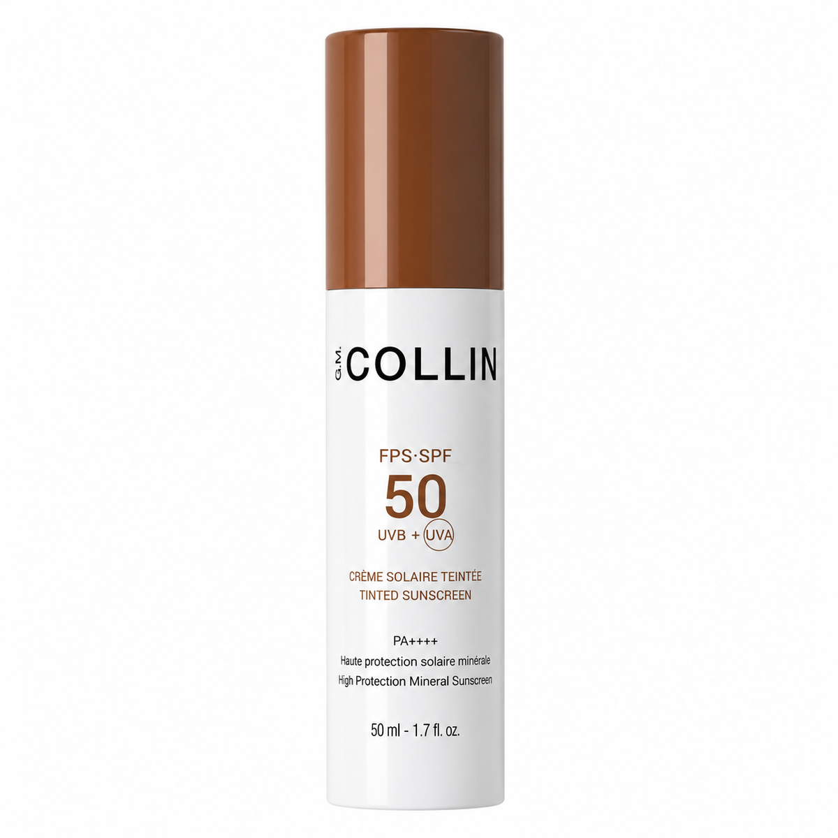 G.M. Collin SPF 50 Tinted Sunscreen apsauginis kremas su atspalviu, 50 ml