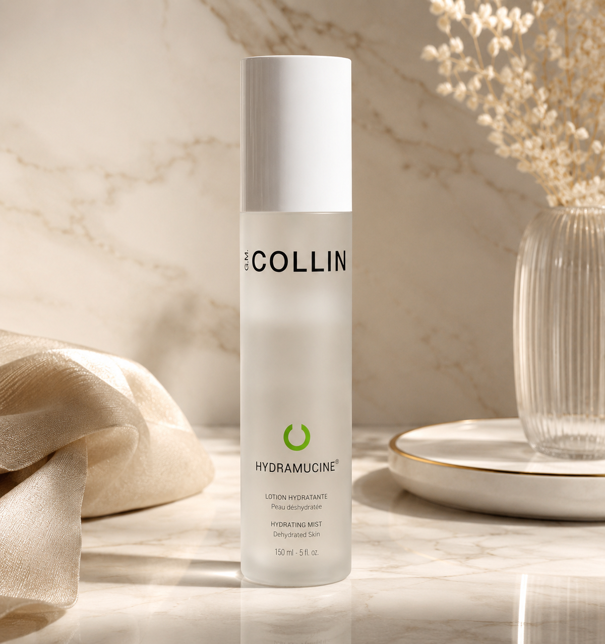G.M. Collin Hydramucine drėkinanti dulksna, 150 ml