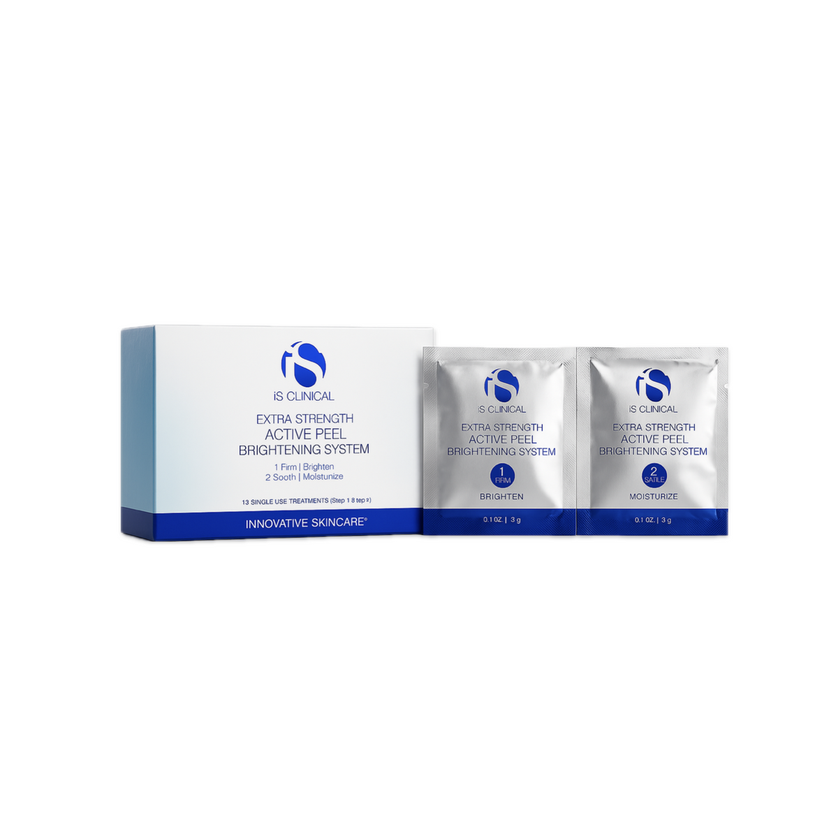 iS Clinical Extra Strength Active Peel Brightening System pilingo rinkinys, 15 vnt.