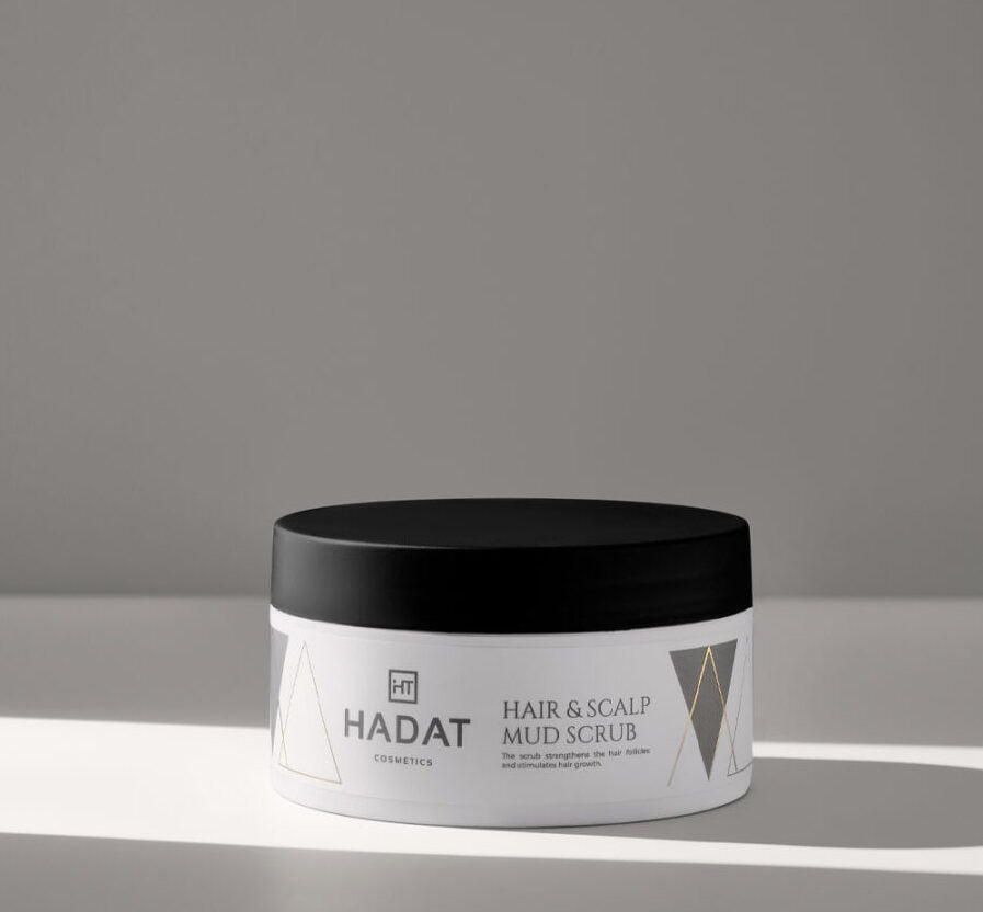 Hadat Cosmetics Hair & Scalp Mud Scrub galvos odos šveitiklis, 300 ml