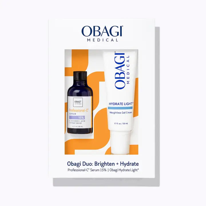 Obagi Medical Vitamin C Duo Kit: Brighten + Hydrate veido priežiūros rinkinys