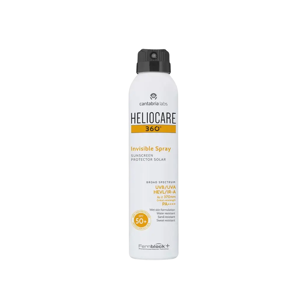 heliocare 360 invisible apsauginis purškiklis kūnui nuo saulės spf 50 200 ml