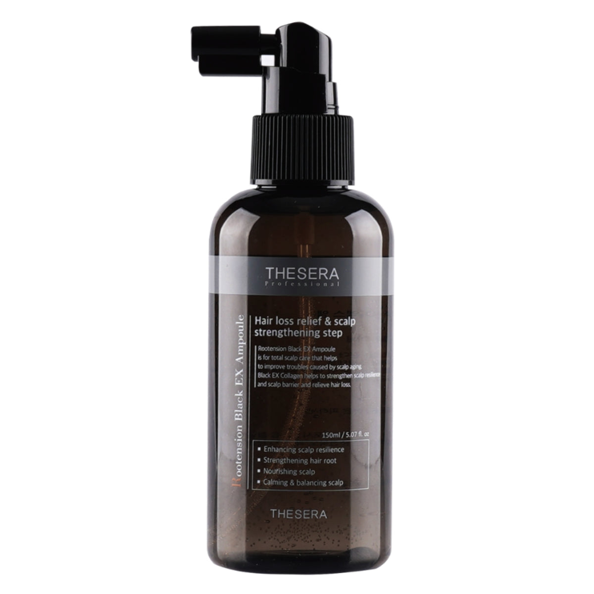 Thesera Rootension Black EX purškiamas plaukų serumas, 150 ml